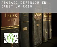 Abogado defensor en  Canet lo Roig