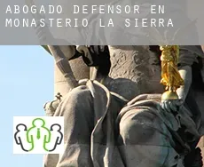 Abogado defensor en  Monasterio de la Sierra